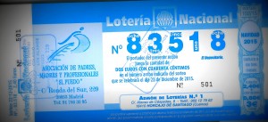 PARTICIPACIÓN LOTERIA